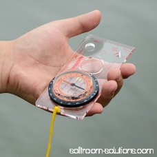 Hot Sale Upgraded Sales Promotion Transparent compass Direction Guide Orienteering Scouts Army Survival Camping Outdoor Wholesale